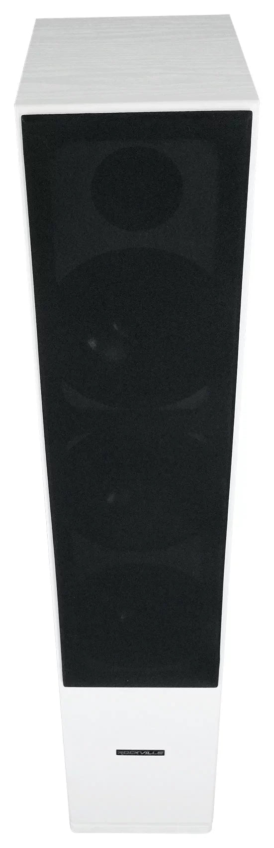 Home Ohm 8 RockTower Speakers 68W Audio (2) Tower White Passive Rockville