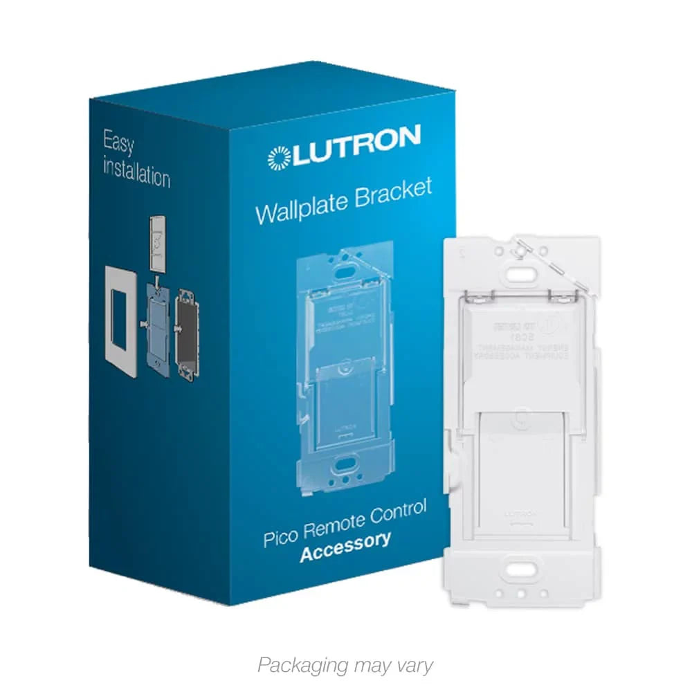On/Off White | PJ2-2B-GWH-L01 | Remote Lutron Pico with Smart Home Switch Switching for Caseta Bracket Wallplate