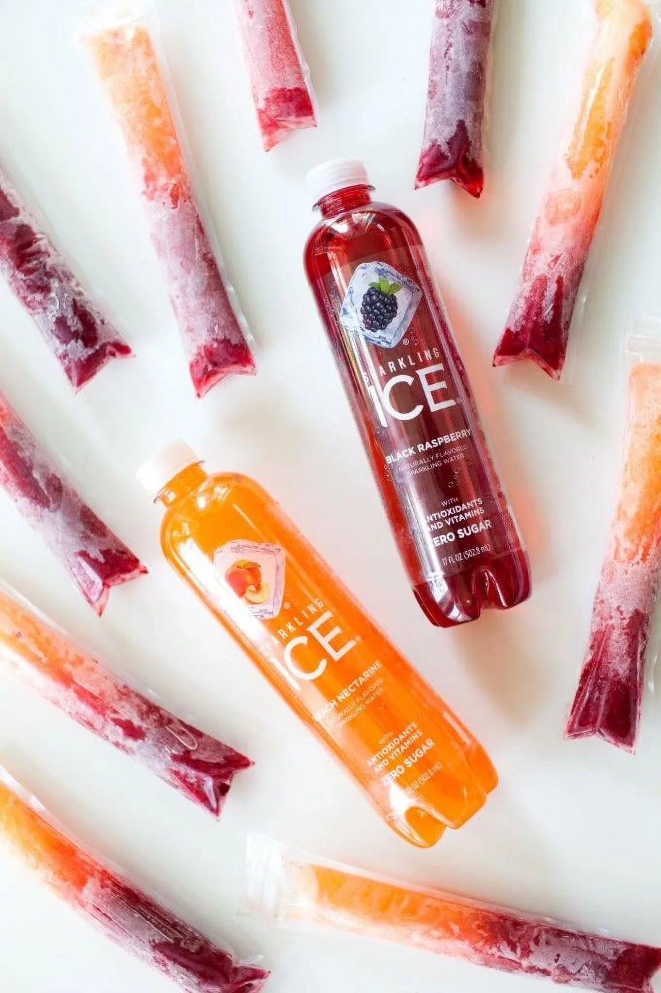 Oz, Ice? 17 Peach Sparkling 12) of Flavored Nectarine Sparkling Naturally (Pack Water, Fl