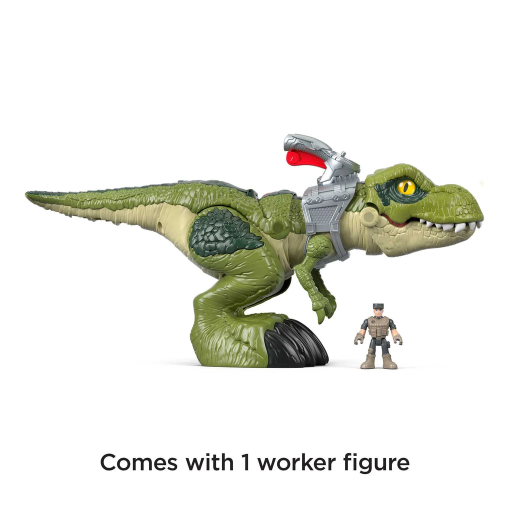 Dinosaur Mega Playset Jurassic Imaginext Mouth T.Rex World