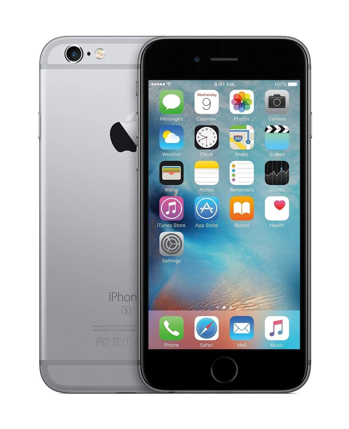 Gray Pre-Owned (Cricket 64GB 6s (Refurbished: Wireless) Good) iPhone Space