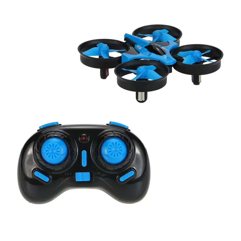 One-Key 3D-Flip RTF Drone RC UFO Headless Return Quadcopter Gyro H36 4CH JJR/C Mode 6- 2.4G -Crush