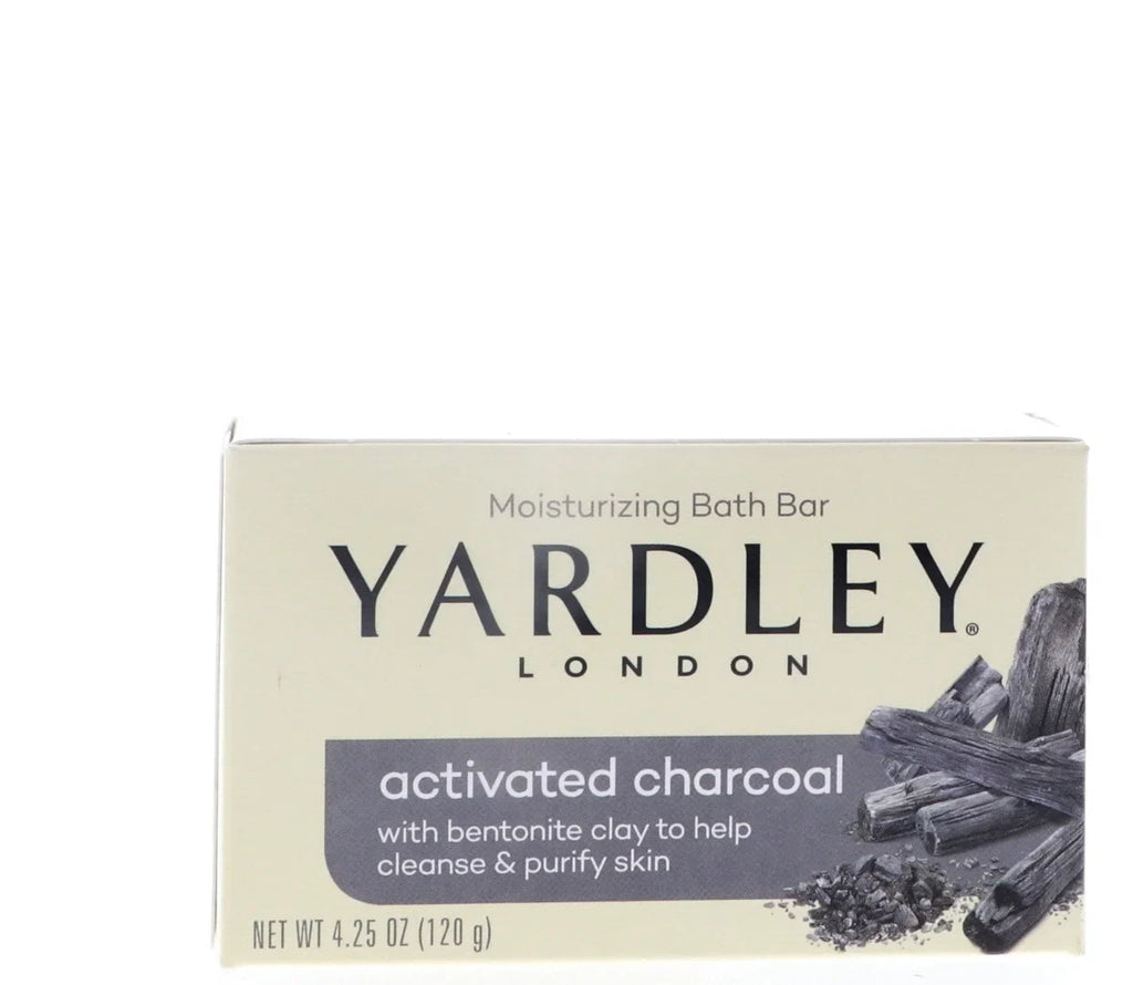 Yardley London (12 of Activated Charcoal - - Bar Pack) Soap