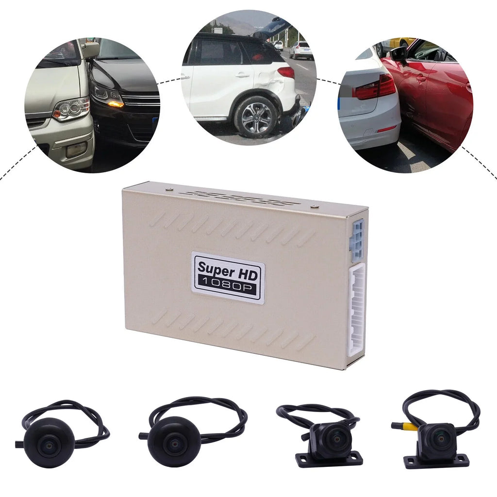 Rear Recorder Camera 360Â° Cam Car Sensor DVR Lens Dash CMOS Video Image MONIPA