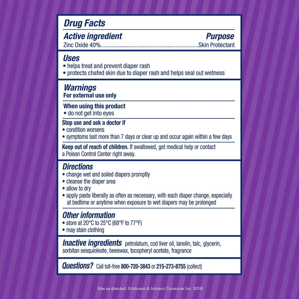 Original Maximum 3 Rash Diaper Paste, Baby Strength Desitin pk./4.8 oz.
