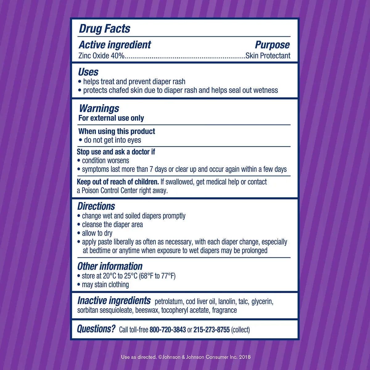Original Maximum 3 Rash Diaper Paste, Baby Strength Desitin pk./4.8 oz.