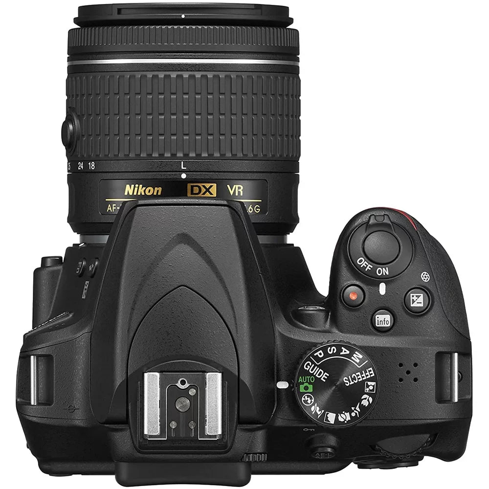 MP Restored D3400 18-55mm VR with Camera 1571B Nikon Kit (Black) 24.2 (Refurbished) DSLR Lens