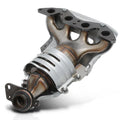 DX Models Heat Honda VX with Shield For with 1.7L Exhaust Catalytic 2001-2005 Civic, Manifold CX Fits Converter LX HX M-AUTO Engine