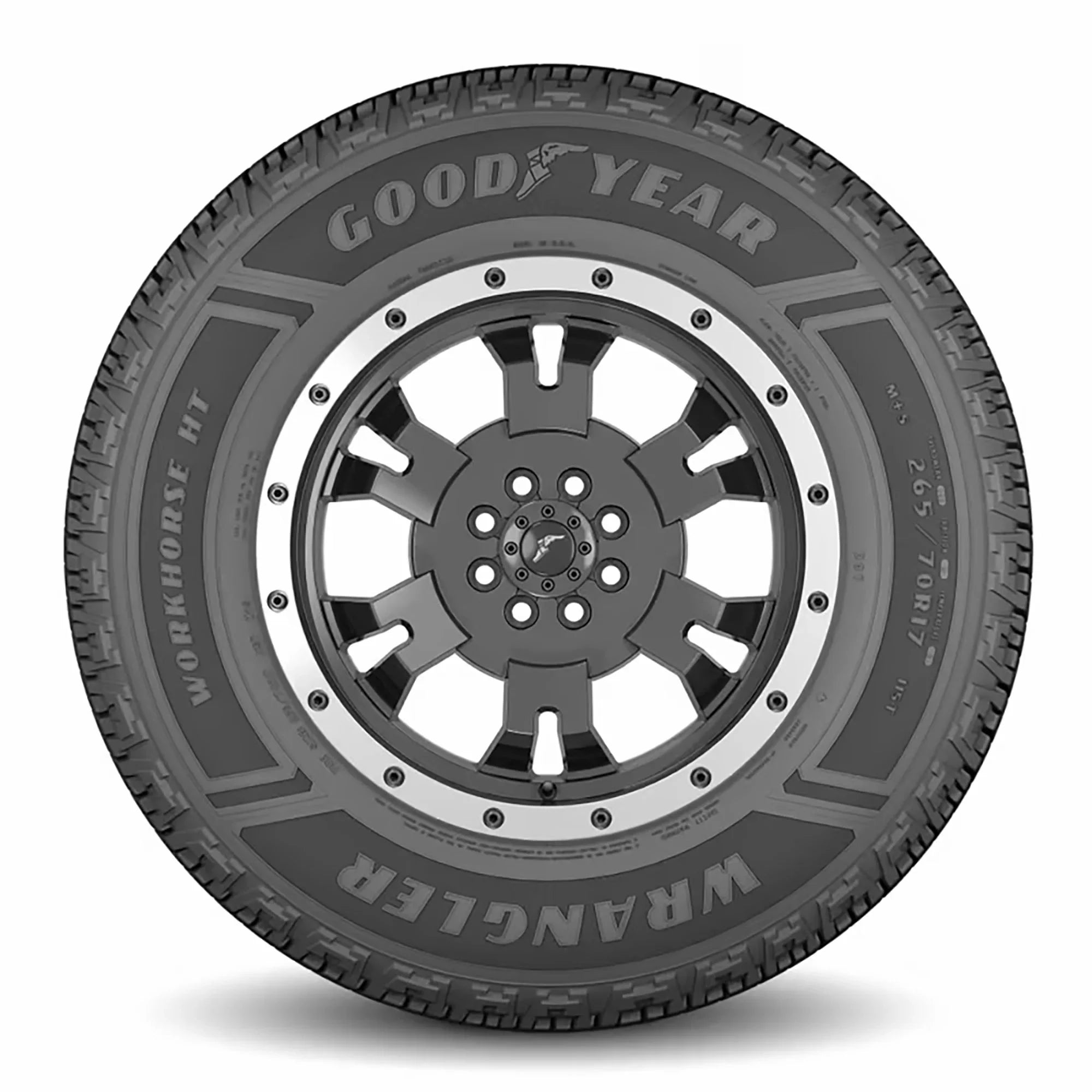 Goodyear Chevrolet 1500 Silverado 2014-15 Workhorse 121R All-Season WT Fits: Wrangler LT265/70R17 Tire 2017 1500 Chevrolet Silverado HT WT,