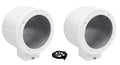 Surface MAC525W 360¡ã Swivel 5.25" White Mount Rockville 2) Pods Speaker Aluminum