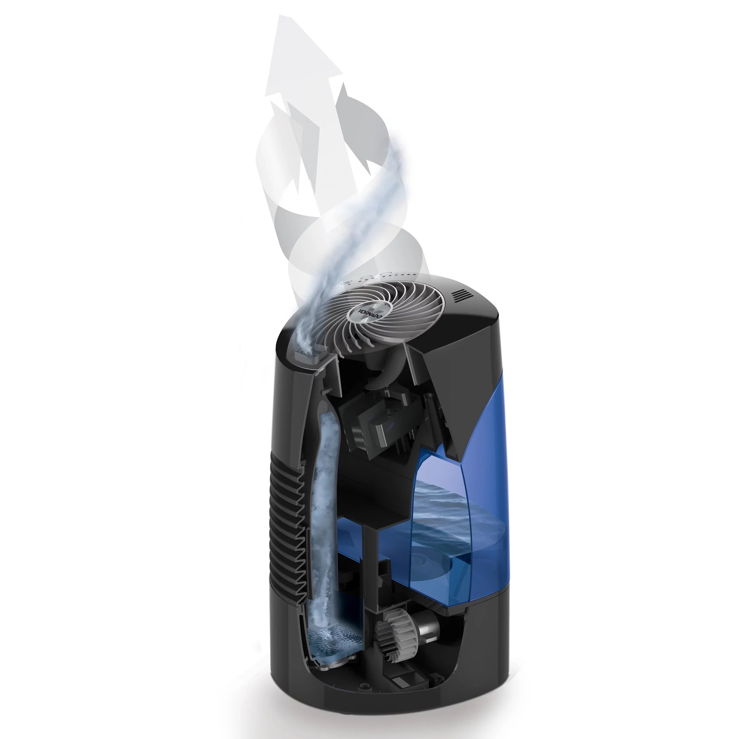 Ultrasonic New Whole Room and Blue, Vornado Ultra Humidifier, 3 Black