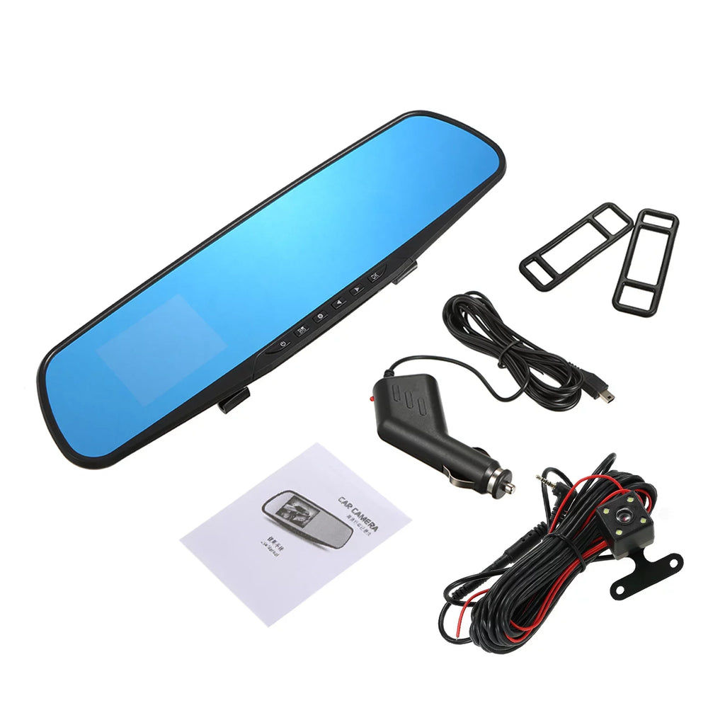 Safety for Detection Loop Recorder Driving Recording Cam Angle Anself Full Motion Dual 170¡ãWide Parking Driving 1080P Lens Dash