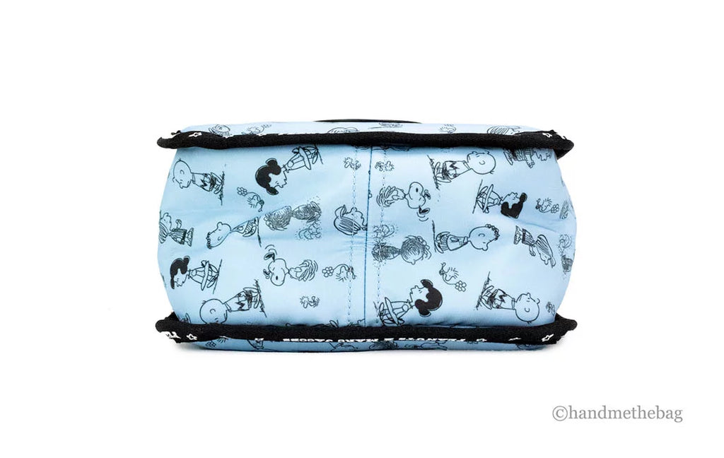 Air Puffy Mini Marc Blue Bag Purse Crossbody Handbag Peanuts X Nylon Jacobs Tote
