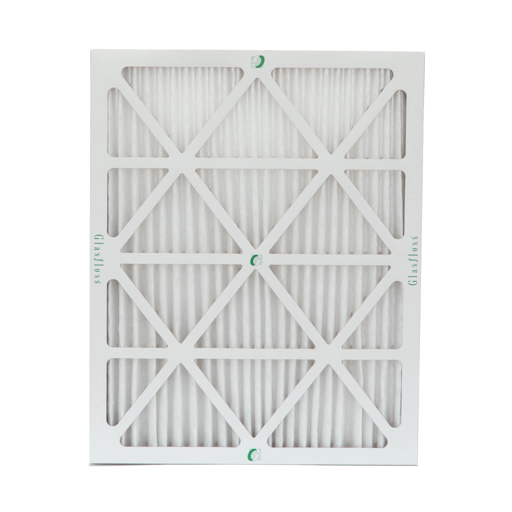 Pleated Furnace MERV of Inch AC 1-3/4 Air 20x25x2 Size: Actual 10 24-1/2 Glasfloss x 12. Filters. 2" ZL x Case 19-1/2