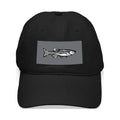 Adjustable Black Printed Black Hat - Canvas Zebrafish CafePress - Baseball Cap Cotton