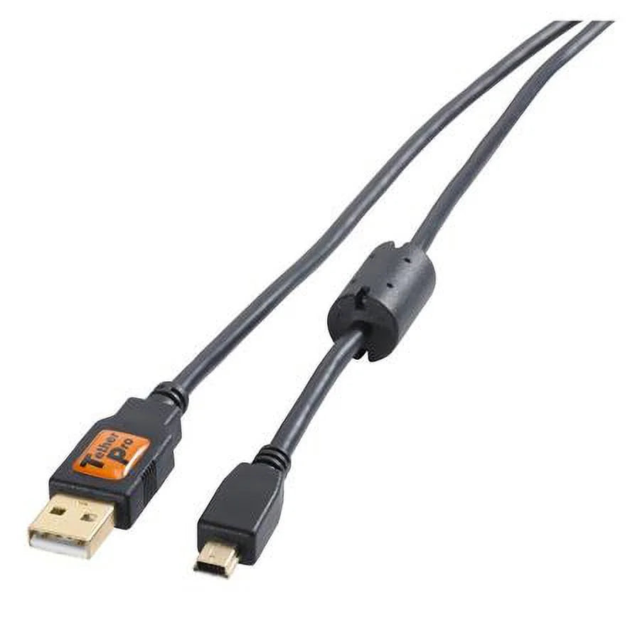 to USB - Cable Male Pro A - Mini-B Pin Plated Gold 2.0 15 5 Feet