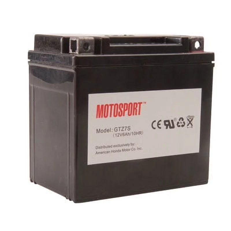 CRF450X Honda for Acid Battery with Maintenance-Free Motosport GTZ7S 2005-2009