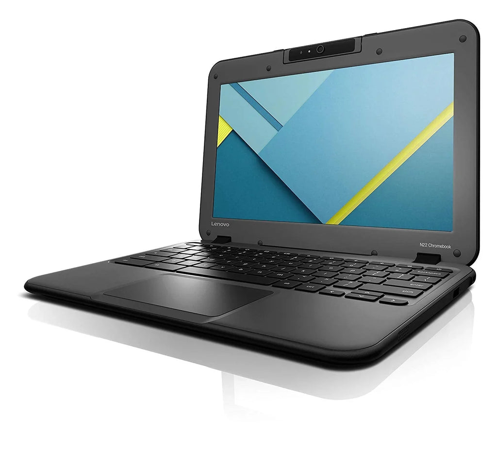 N22 Restored 11.6" LCD 4GB Lenovo Chromebook Series Black 80SF (Refurbished) in Display 16GB