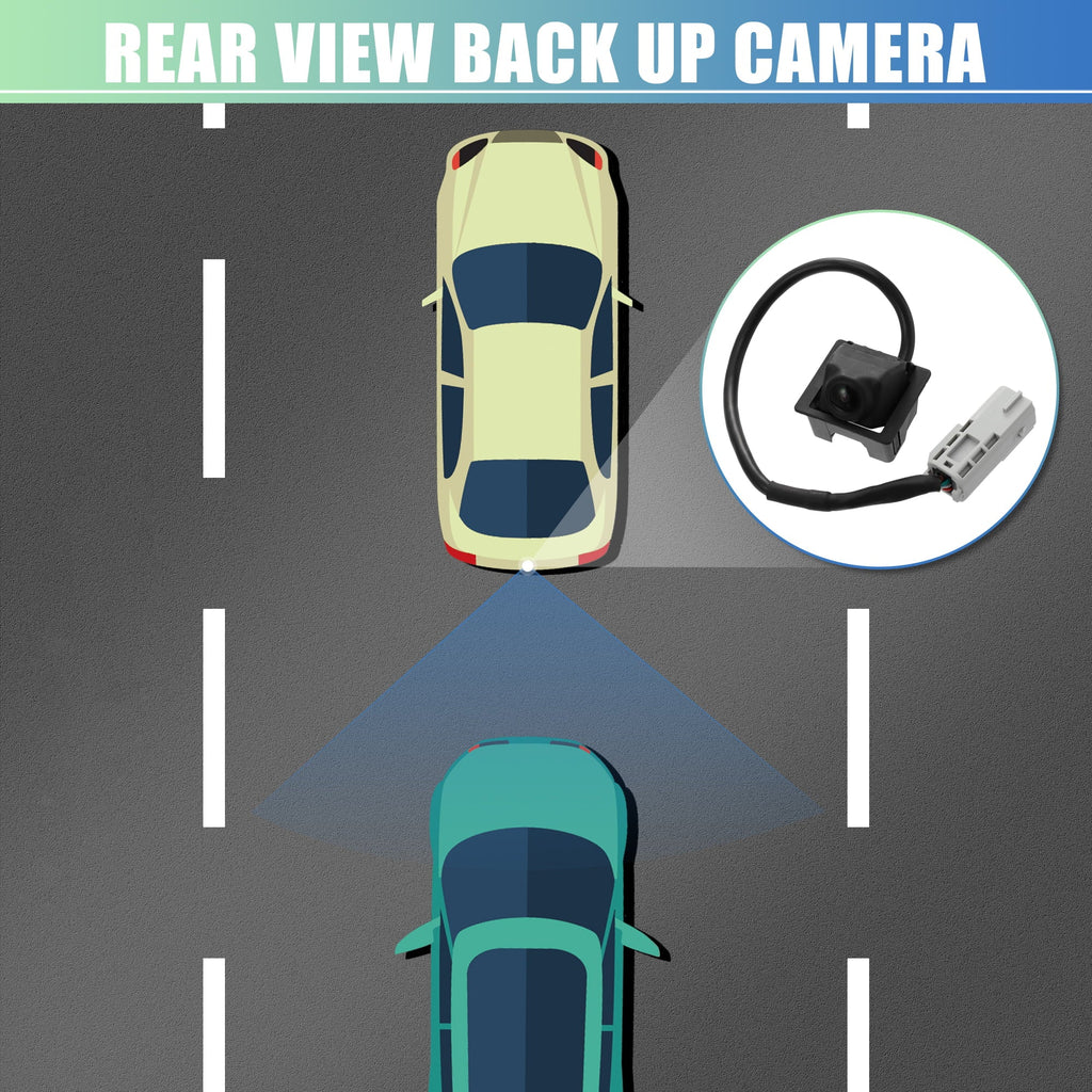 Cadillac for Parking Car Replace Camera Up SRX Rear View 2010-2016 Reverse Back 23205689 Waterproof Camera Backup