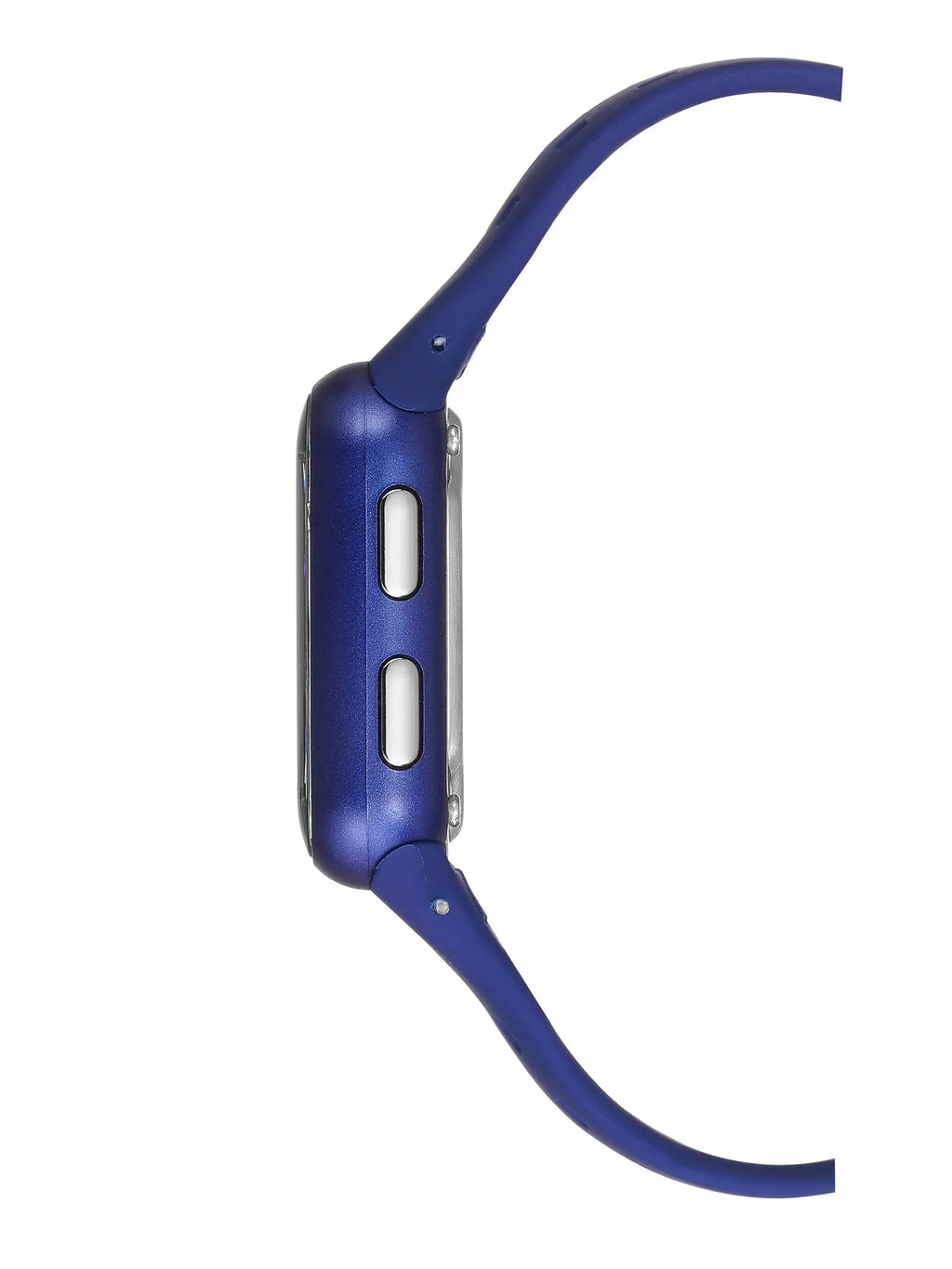 Watch Blue Silicon Armitron Sport Square Men's
