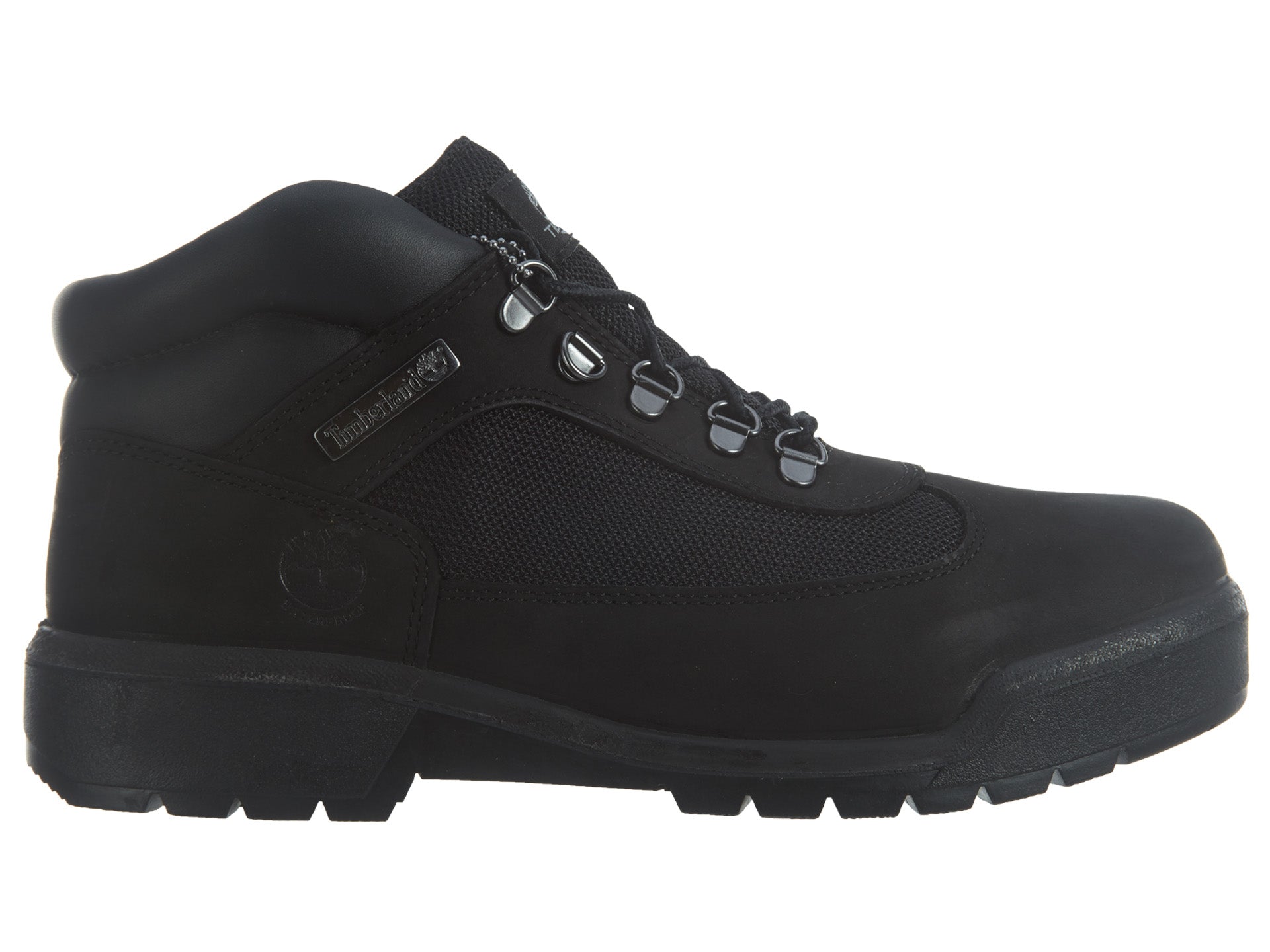 Men's Boot 9.5 Waterproof Waterbuck Black Timberland M Leather/Fabric Field Nubuck