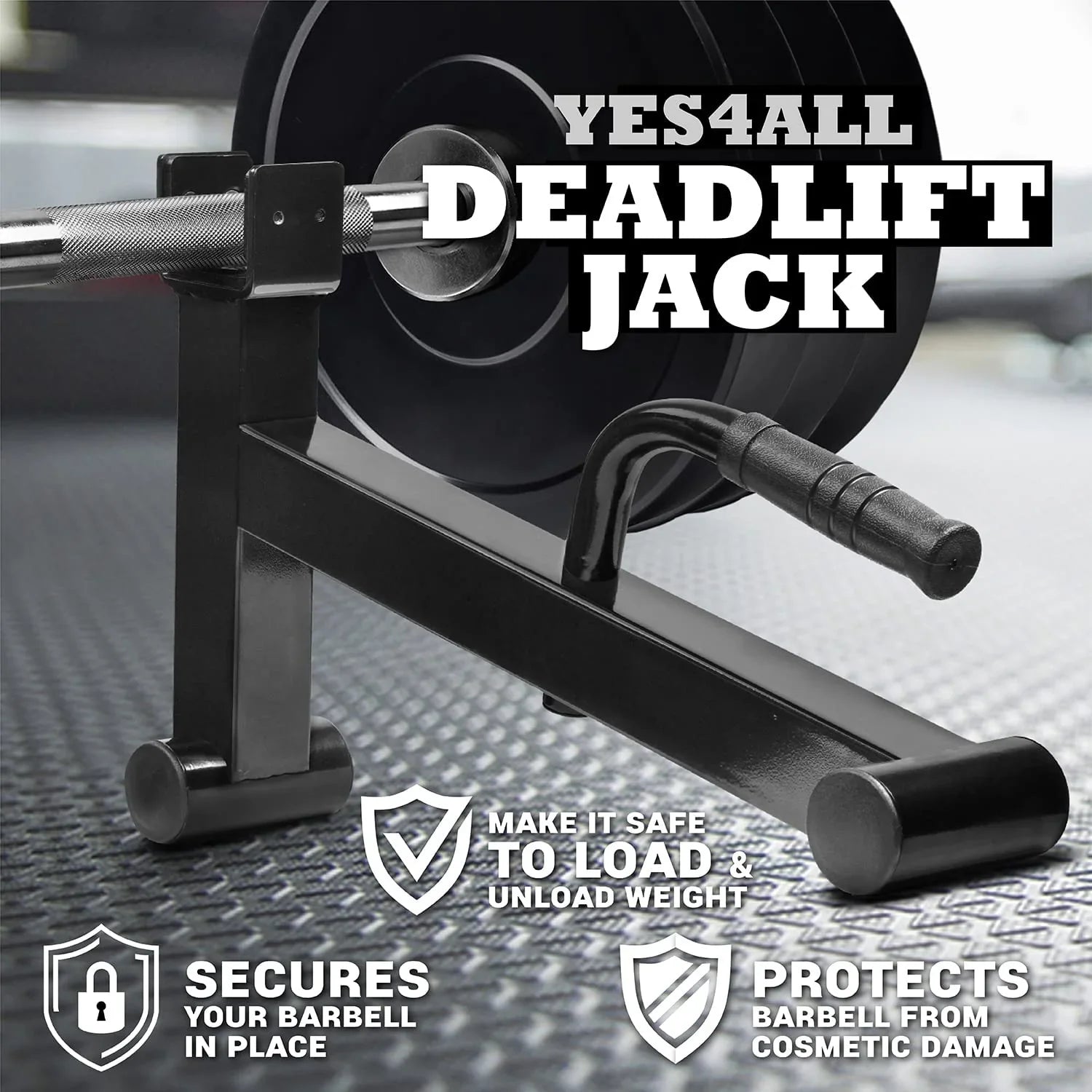 Single Jack, Steel Mini Bar Yes4All Deadlift