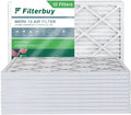 Air 13 Filterbuy HVAC MERV Furnace Pleated (12-Pack) AC Filters 24x30x1