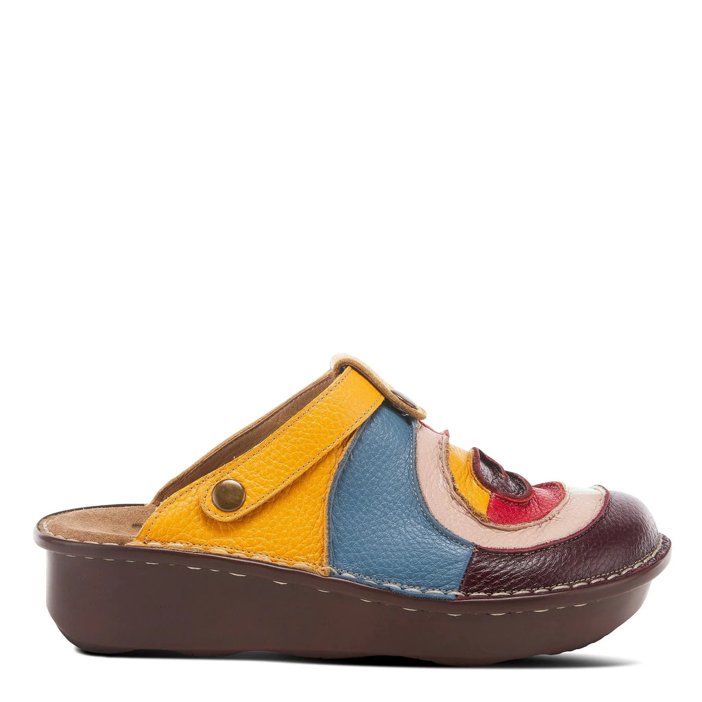 Women's EU Step Spring Purple Sneaker / US Multi 5.5-6 Lollipop 36
