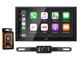 Holder KW-M56BT Multimedia Monitor+Absolute CAM600 Digital Rearview Magnet 6.75" w/ Receiver Phone Camera & JVC fixed Touchscreen