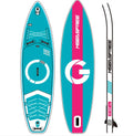 Up 11'x34"x6" Board With Inflatable Paddle Accessories Stand
