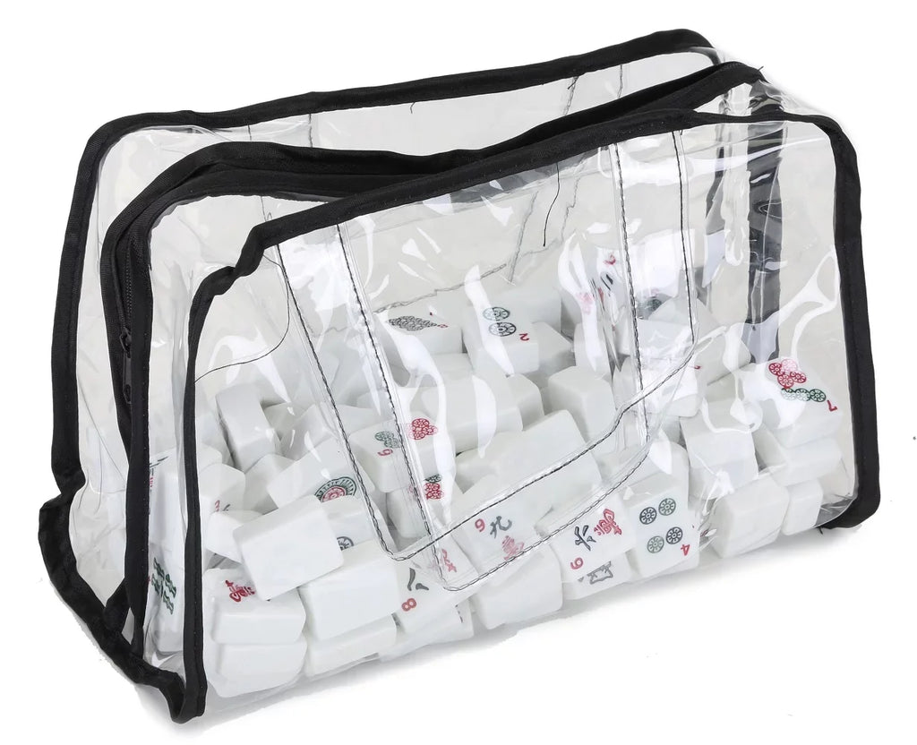 Soft and Silver included) Replacement Direct - wraps Soft bag, tiles, two trays, Case Case, includes matching MJ Designer Black a not Jongg Logo (Replacement and Only racks & Mah bonus pushers