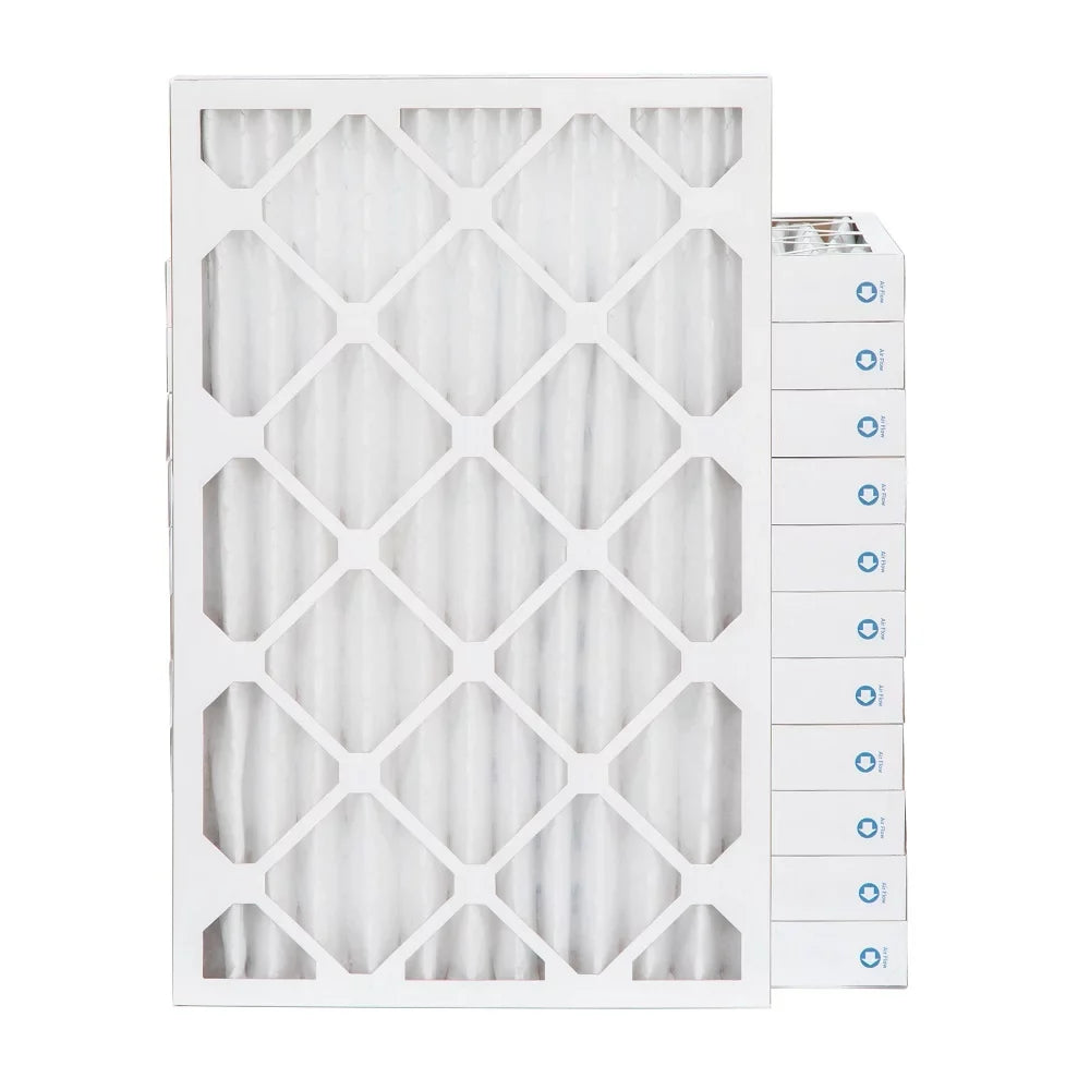 by 2" x Pamlico. Size: 19-1/2 of 11-1/2 AC Pleated MERV 1-3/4 11, Case MPR Filters 12x20x2 Actual x Furnace Air 1000 12.