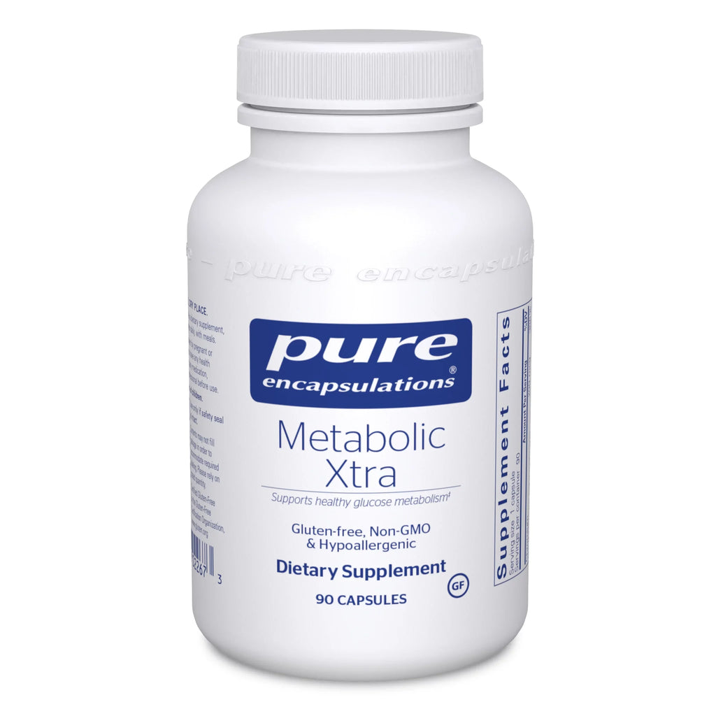 Supplement Pure Homeostasis* Metabolism, Xtra Receptor Metabolic Insulin | | Function, Encapsulations to Support Capsules Glucose and 90