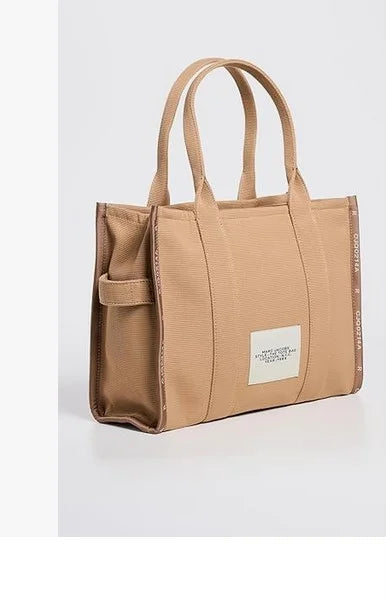 M0017048-230 The Tote, Size One Women's Camel, Jacobs Tan, Traveler Large Marc