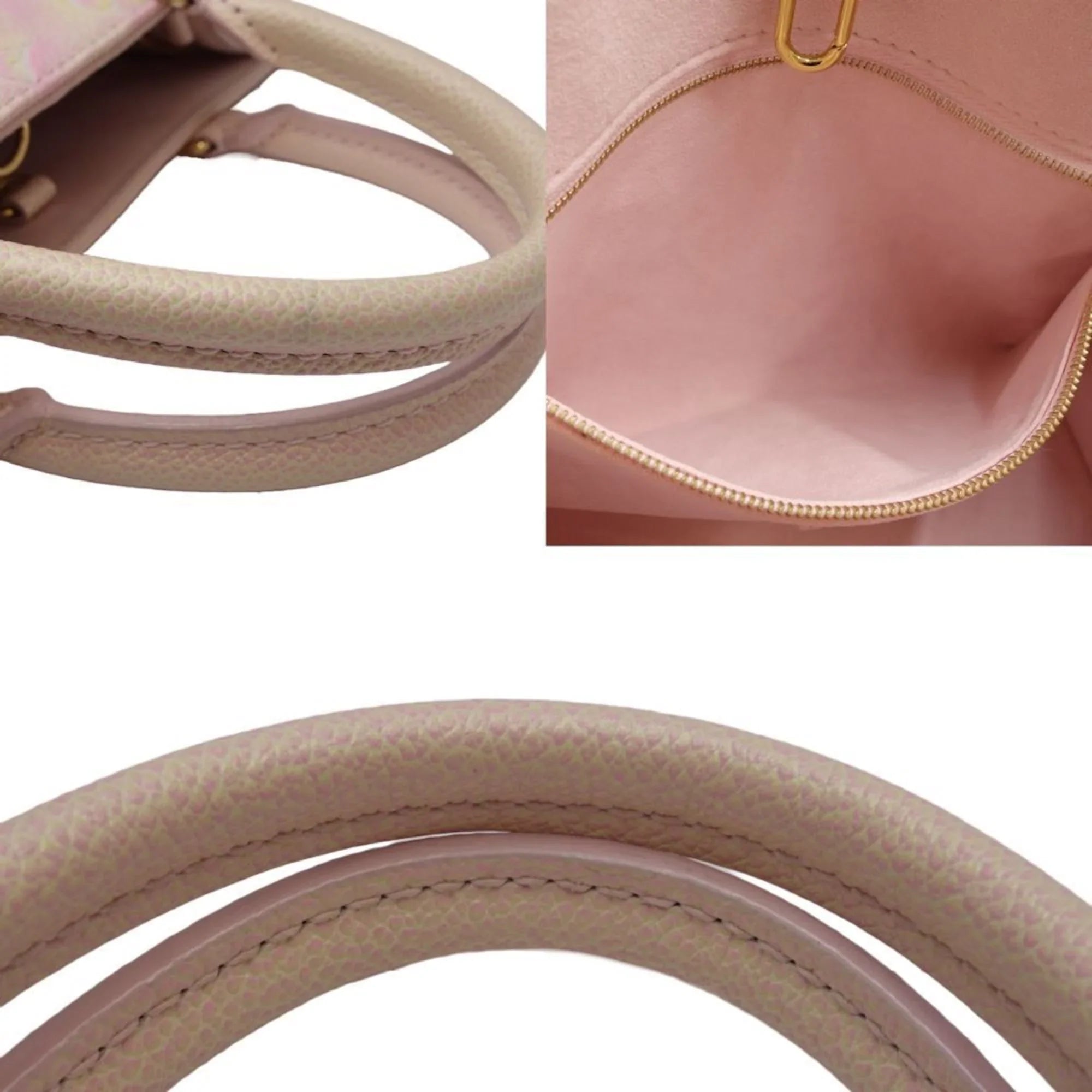Light VUITTON Pre-Owned Go Empreinte On Handbag (Good) PM the M46168 LOUIS 450088 Pink