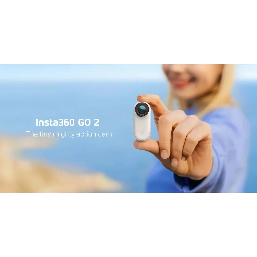 3K, Screen, GO Insta360 High Dynamic (HDR), Digital White Range Camcorder, LCD 2