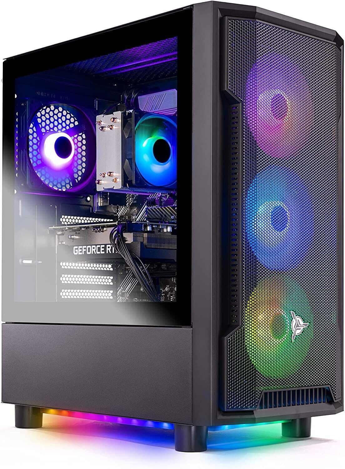 DDR4 3060, 16GB 11 11AC 5 Skytech SSD, Home Desktop ¨C Windows 600W PSU, Gold GHz, Wi-Fi, Shadow RAM 3600 AMD 3200, NVIDIA 64-bit Ryzen RTX NVME 1TB PC Gaming 3.6