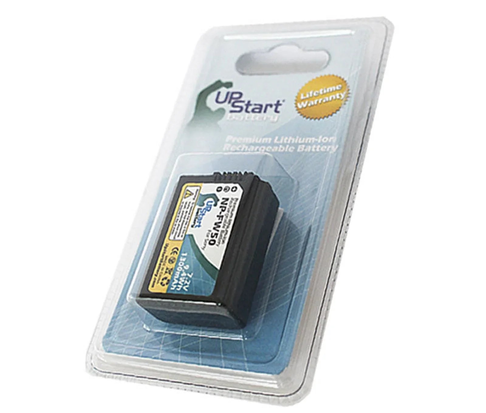 Lithium-Ion) (1300mAh, A3000 Alpha Camera NP-FW50 - Pack Sony - Digital Sony Replacement Battery Battery for 7.2V, 2x