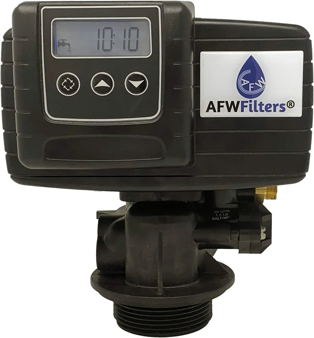 Steel Blue Fine with Connection, Mesh FNPT AFWFilters Pro 2 cubic and Softener 64k Foot Tanks Iron Home Stainless Whole Water Resin,1"