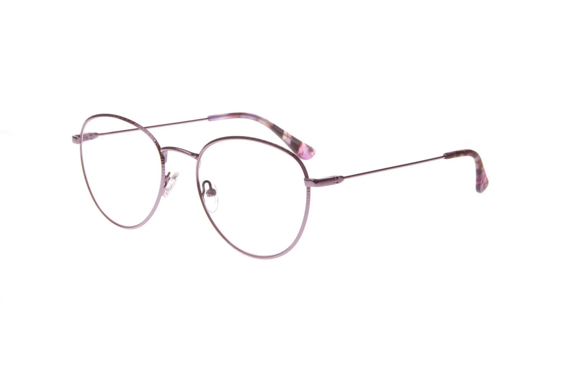 52mm New Lilac Inspired Designer BLUSH Case NOVA Eyeglasses with