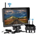 Rear Parking Wireless for Truck Vehicle Ir System, Vision RV 7" + Truck Podofo Backup Trailer Camera Monitor Bus Night 2 View Assistance Waterproof