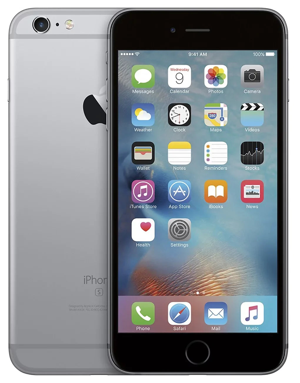 6S (Unlocked) - Apple Pre-Owned GSM Space iPhone Certified 128GB Smartphone Gray Plus