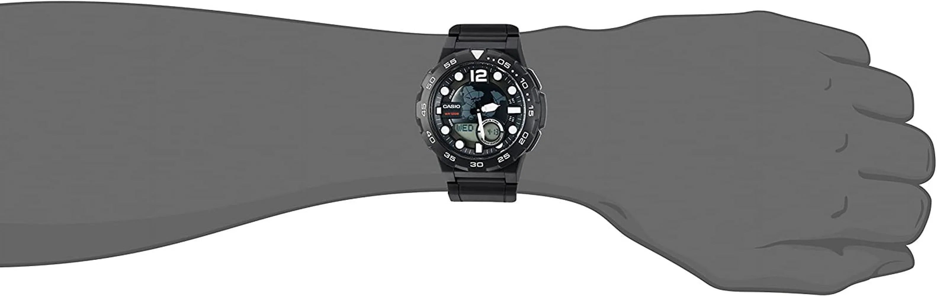 Black, Style Watch, Dive Ana-Digi Men's AEQ100W-1AVCF