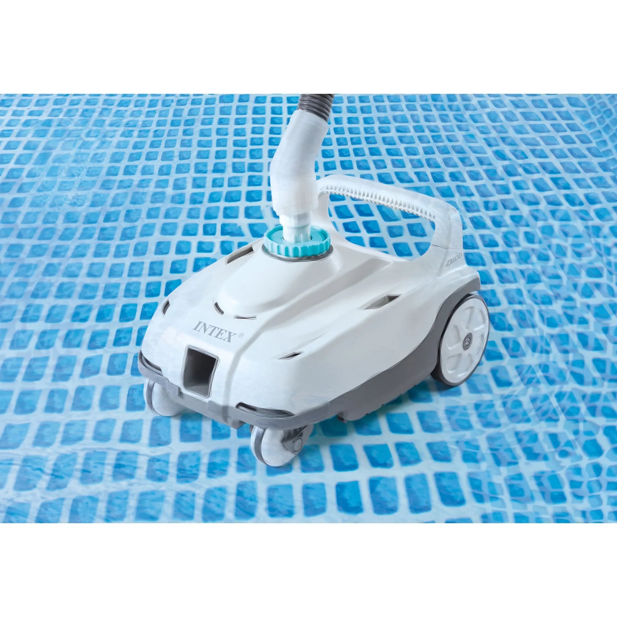 with Pressure Automatic Hose Pool Intex Side ZX100 Swimming Cleaner