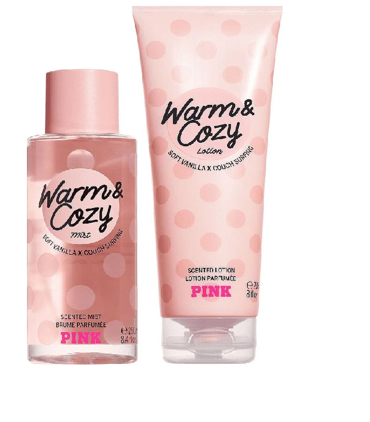 Warm and Cozy Lotion Secret Mist Victoria's and