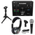 with 24/192 Package 192 Interface & M-Audio 4 Numark USB Microphone | 2-In/2-Out Audio AIR Headphones