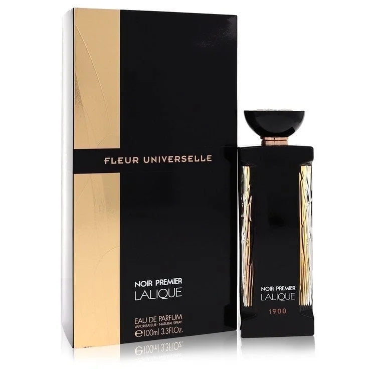 Pack Spray Lalique Noir of Eau (Unisex) for Women Fleur Premier by Universelle oz 3.3 De Parfum Lalique 2