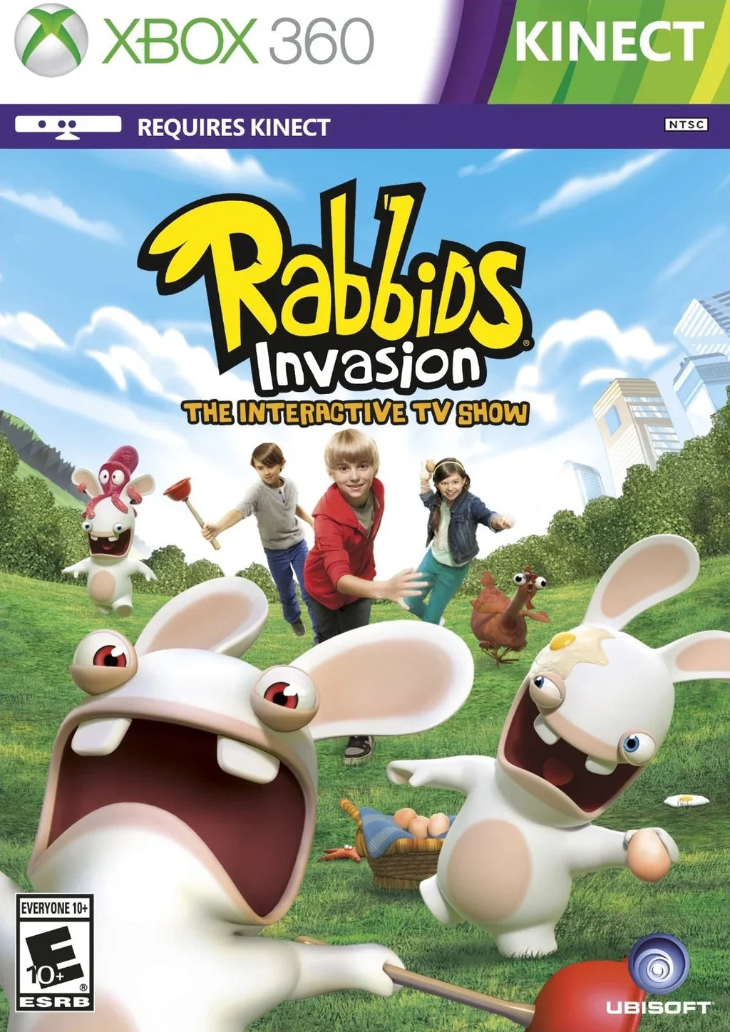Ubisoft, Invasion, Rabbids XBOX 360, 887256301750