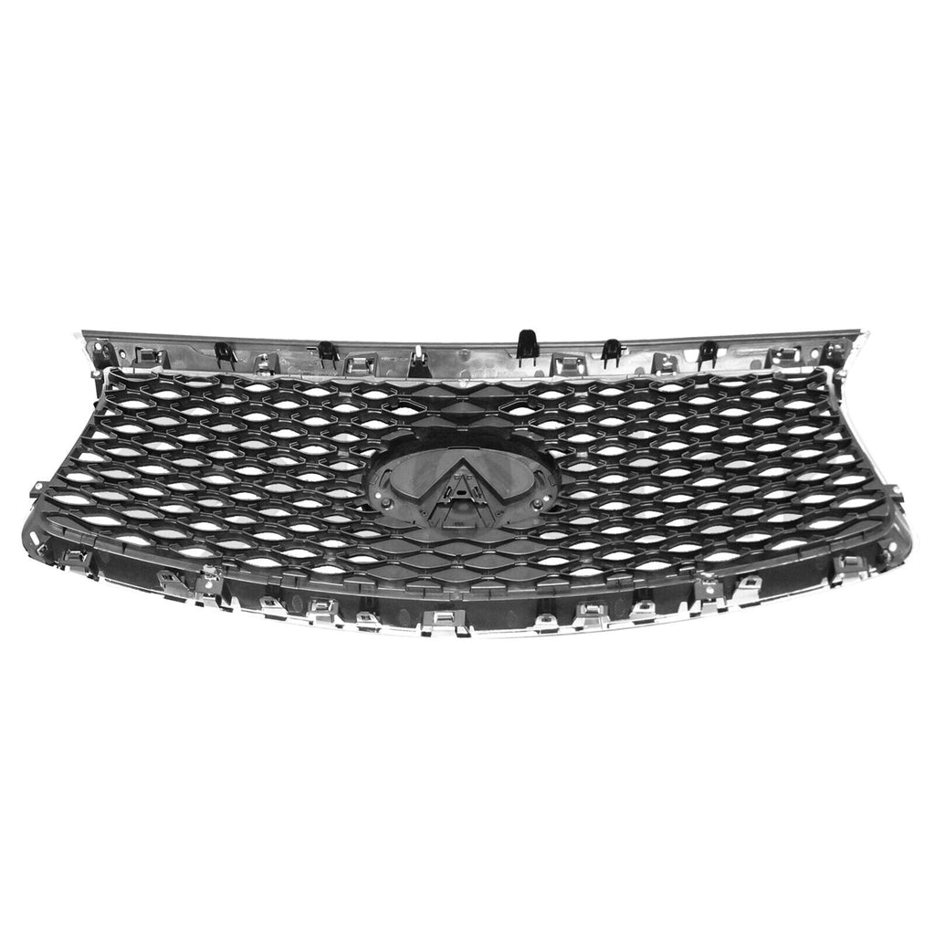 For Option New W/Camera Infiniti 2016-2020 Upper Front Bumper Grille QX60 Grille