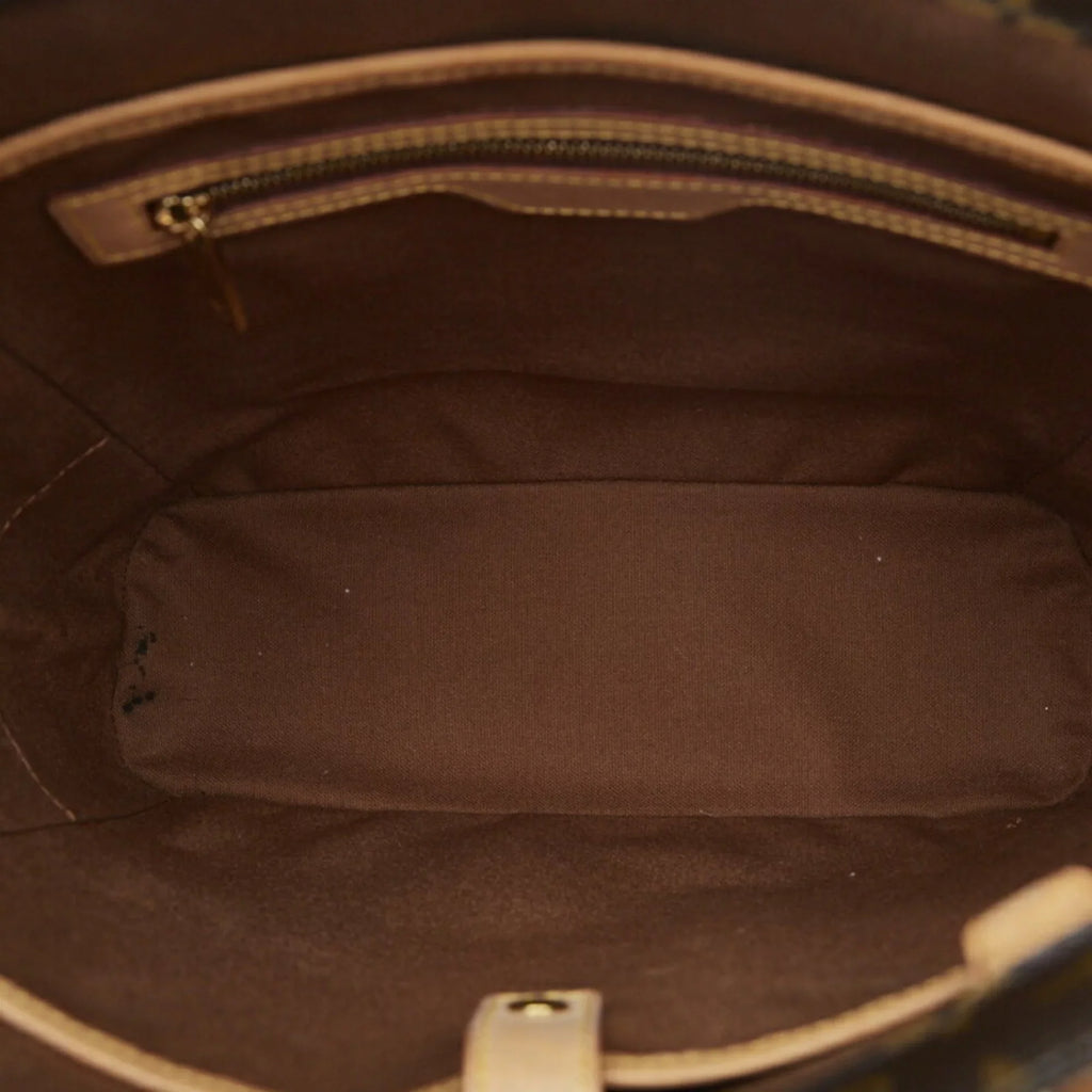 Shoulder Vavin Leather M51170 VUITTON GM Brown Tote Louis PVC Women's Pre-Owned Bag Vuitton (Good) LOUIS Monogram